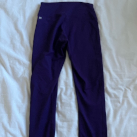 Purple Fabletics 7/8 Leggings - Picture 3 of 4